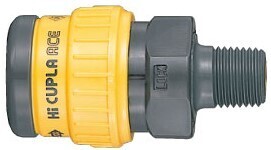 08-NP-HA-30SM 3/8 Male Hi-Cupla Ace Plastic Socket