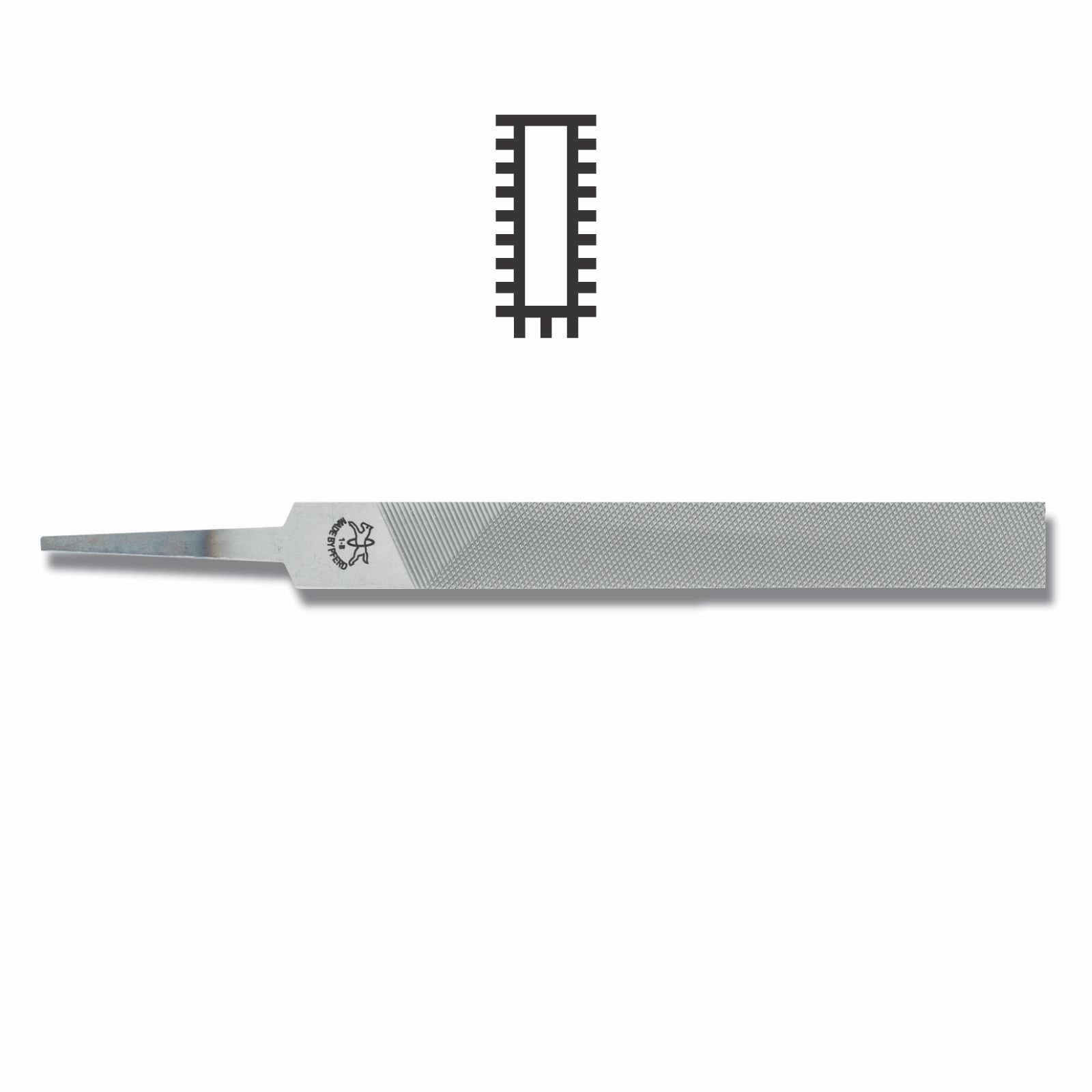 Engineers Hand File - No Handle - Pferd