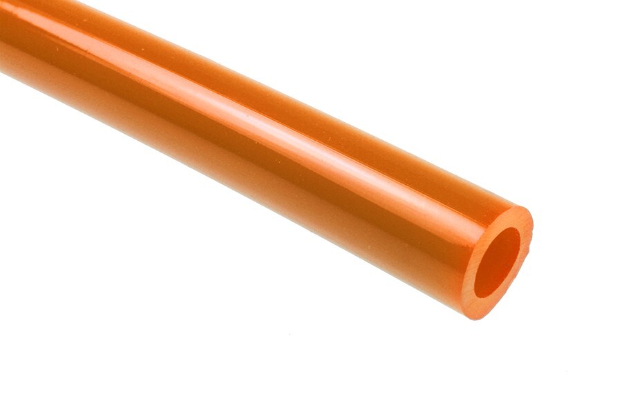 14N1104O100 1/4 Orange Flexible Nylon Tube (250 PSI WP) 100m Coil