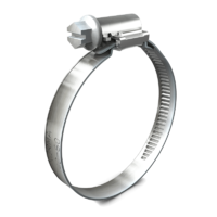 Worm Drive Clamp 8-12/7.5W3P 8-12MM Ø Clamping Range 7.5MM Band Width W3