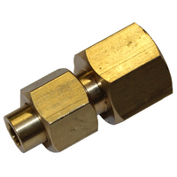 0146F-0404 #46F 1/4 Tube x 1/4 BSP Solder-On Female Union