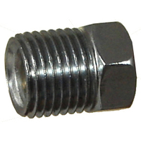 0158S-04 #58S 1/4 Tube Steel Inverted Flare Nut (01-58S08)