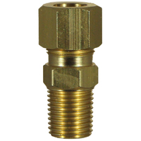 02N03-0404 #3 1/4 Tube x 1/4 NPT Male Connector (02-N.305)