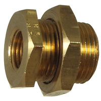02N80-04 #80 1/4 NPT Female Bulkhead. 3/4x16 UNF Male (207ACBH-04)