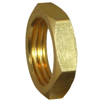 0374-M16E #74 M16x1.5 Nickel Plated Lock Nut