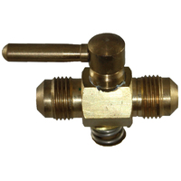 04-L10104 101 1/4 Tube Male Flare Lever Tap