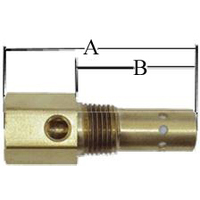 04-NRP1010 In Tank Check Valve Body 1'' Female X 1'' Male