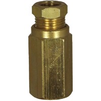 05-010-0404 Z10 1/4 Tube x 1/4 BSP Internal Compression Female Connector (1005Z)
