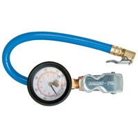 07-TI135 Tyre Inflator. 50mm Gauge. Clip On Chuck