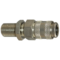 08-C5052-02 1/8 Male Camozzi QR Bulkhead Coupling