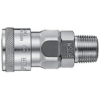 08-GSS40SM 1/2 Male Stainless Steel Nitto Style Socket