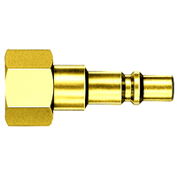 08-NG-33PF 5/8 UNF Female Gas Coupler Plug (Acetylene)