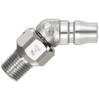 08-NRL-20PM 1/4 Male Rotary Hi-Cupla Plug