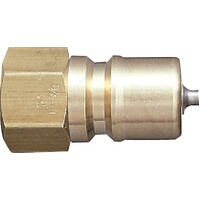 08-NSV-02P 1/4 Female Brass Nitto SP-V Vaccuum Plug