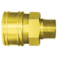 08-NT-1TSM 1/8 Male Brass Nitto TSP Socket