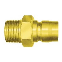 08-NT-2TPM 1/4 Male Brass Nitto TSP Plug