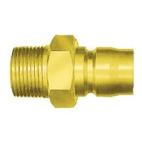 08-NT-2TPM 1/4 Male Brass Nitto TSP Plug