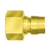 08-NT-3TPF 3/8 Female Brass Nitto TSP Plug