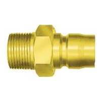 08-NT-3TPM 3/8 Male Brass Nitto TSP Plug