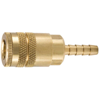 08-P240T4 1/4 Hose US Industrial Coupling. 1/4 Body (brass)