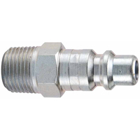 08-P26M4S 1/4 NPT Male US Industrial Adaptor. 3/8 Body (steel)