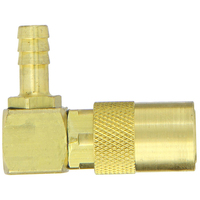 08-PC4-H0690 3/8 Hose 90 Deg PIM Coupler (1/4 Body Unvalved)