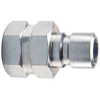 08-PN6-N04F 1/4 NPT Female PIM Nipple (3/8 Body)  (steel)