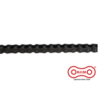 08B-1 KCM Premium Roller Chain 1/2 Inch Pitch BS Simplex 100FT Roll - Price per foot