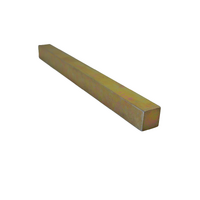 1-1/2X1-1/2 Inch Key Steel 12 Inch Long Zinc Plated Steel