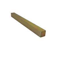 1/2X5/8 Inch Key Steel 12 Inch Long Zinc Plated Steel