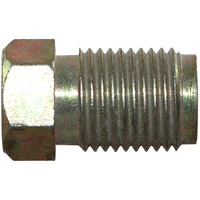 10-P4285 3/16 Tube Nut. 3/8 UNF Thread. 20mm Long. 7/16 Hex Relieved.
