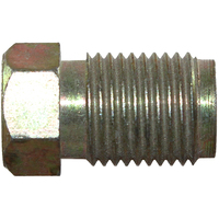 10-P4511LT 3/16 Tube Nut. M10x1 Thread. 20mm Long. 10mm Hex. Relieved