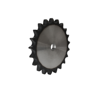 22 Tooth ASA Plate Wheel Sprocket 100-1 1-1/4 Inch Pitch Pilot Bore Centre