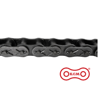 100H-1COT KCM Premium Roller Chain 1-1/4 Inch Pitch Cottered Heavy ASA Simplex - Price per 10' Roll