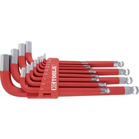 KC Tools Long Ball Point Hex Key Wrench Set AF 13Pc