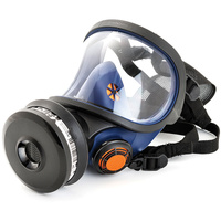 Sundstrom SR200 Full Face Mask Polycarb Lens Cloth Harness (Silicone)