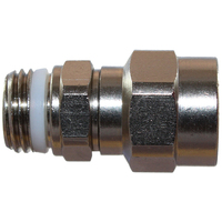 12-BL72-0404 1/4 BSP Brass M&F Low Pressure Swivel