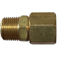 12-BL72N-0604 3/8x1/4 NPT Brass M&F 1200 PSI Swivel (5056)