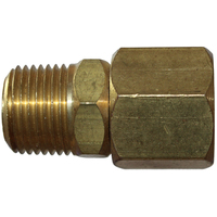 12-BL72N-0606 3/8 NPT Brass M&F 1200 PSI Swivel (5055)