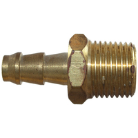12-BP3-0404 1/4 Hose x 1/4 BSPT Male Brass Swivel (3000psi)