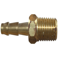 12-BP3-0408 1/4 Hose x 1/2 BSPT Male Brass Swivel (2200psi)