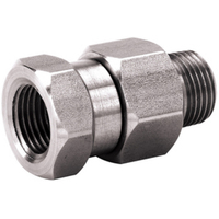 12-SSH72N-0404 1/4 NPT Stainless Steel M&F 5000 PSI Swivel (7470)