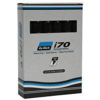 i70 Ink Marker Black Bullet Tip - Pack of 12