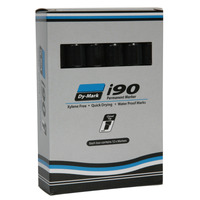 i90 Ink Marker Black Chisel Point - Box of 12