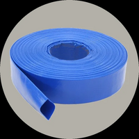 13-BLF24-100 1-1/2 (38mm)  Blue Lay Flat Hose - 100m Coil