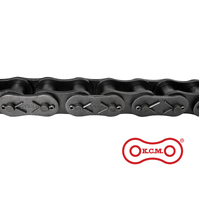 140-1COT KCM Premium Roller Chain 1-3/4 Inch Pitch Cottered ASA Simplex - Price per Foot