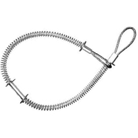 15-WHH02-20 1/8'' Hose To Hose Whipcheck - 20'' Long (500mm)