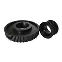 14M Timing Pulley 168 Tooth 40mm wide Taper Lock Centre