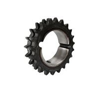 38 Tooth BS Sprocket 16B 1 Inch Pitch Duplex with 3030 Taper Lock Centre