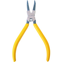 KC Tools 180mm Pliers, Circlip, Internal Bent 7"